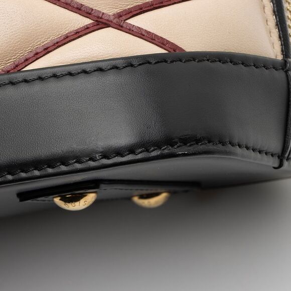 Louis Vuitton Lambskin Malletage Alma BB Satchel - Picture 11 of 16